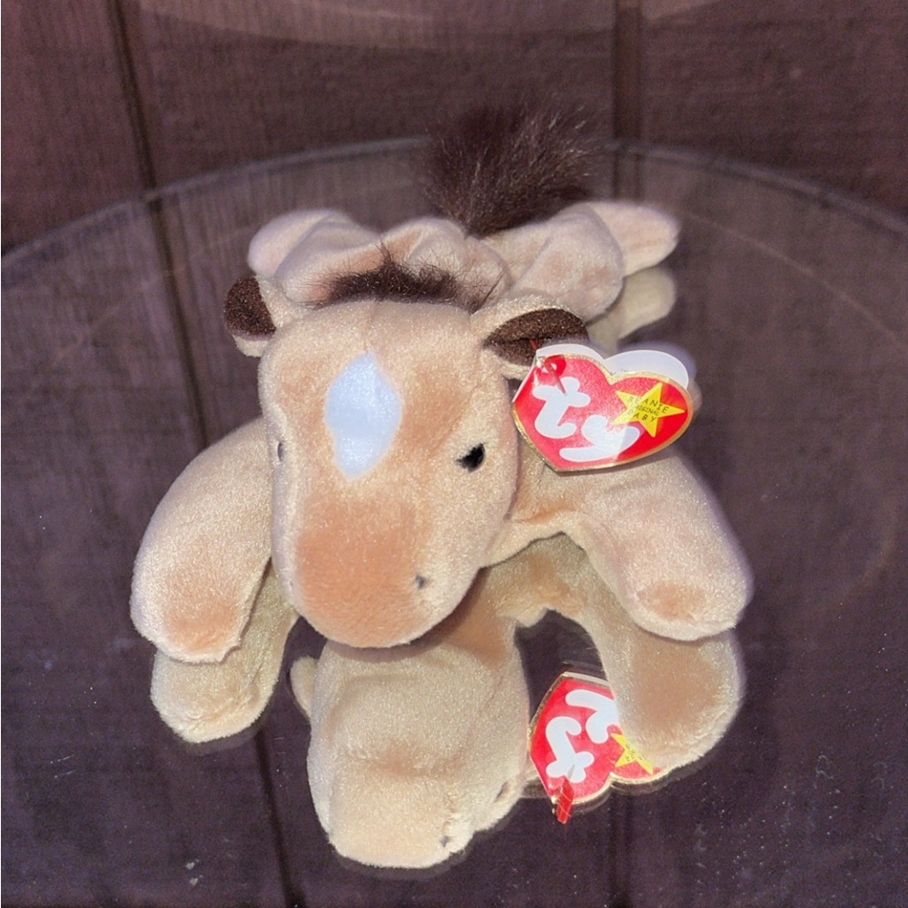TAG ERROR - TY Derby the Horse Beanie Baby